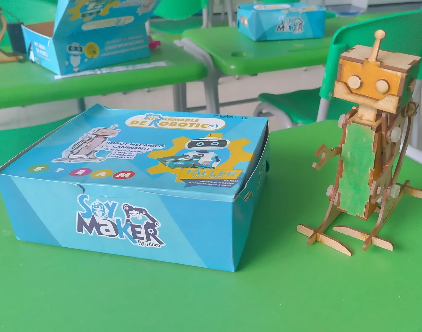 Montaje del kit por el equipo